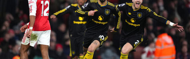 Manchester United andis Arsenalile hooaja kolmanda kaotuse