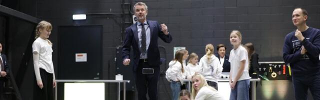 FOTOD | Taani kuningapaar läks Rakett69 teadusstuudios hoogu