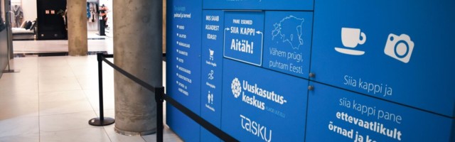 Tasku keskus avab asjade ringlusse saatmiseks uuskasutuskapi