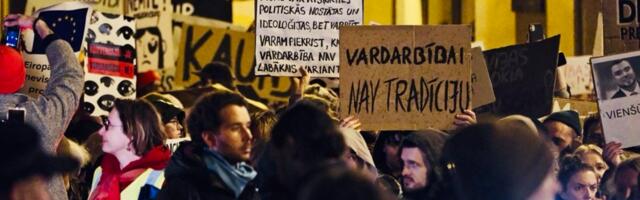 VIDEO | Riias avaldas eile 5000 inimest meelt Läti lahkumise vastu perevägivallavastasest konventsioonist