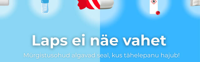 Laps ei näe vahet – suvised mürgistusohud varitsevad seal, kus tähelepanu hajub