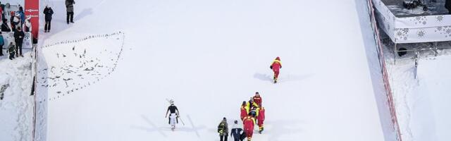 FOTOD | Ilves oli Otepää MK-etapi eelvõistlusel üheksas, kukkunud jaapanlane viidi minema kanderaamil