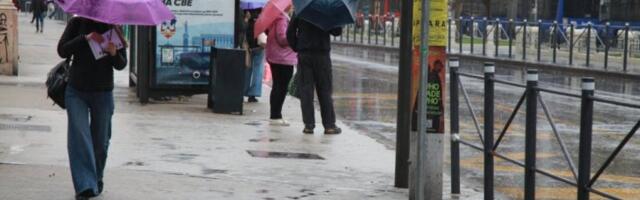 NE ISPUŠTAJTE KIŠOBRANE! Kiša i oblačno danas - KRAJEM NEDELJE LEPŠE VREME!