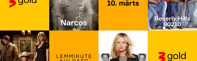 TV3 Grupp Eesti toob turule uue telekanali TV3 Gold