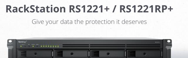 Synology esitleb: RackStation RS1221+ ja RS1221RP+