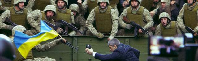 Ukraina volinik vigastas 26 inimest granaatide viskamisega kohtumisel