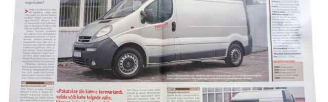 Vanast Autolehest. Imeline Scania, elektri-Citroën ja kasutatud Vivaro