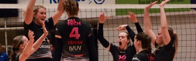 Võrkpalli naiste meistriliigas selgus teine poolfinalist