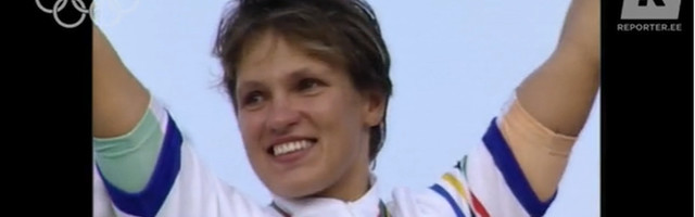 Taasiseseisvunud Eesti esimene olümpiavõitja: Erika Salumäe