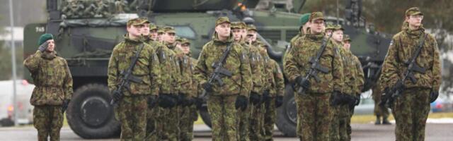 Pea 800 sügiskutse ajateenijat vandus Eestile truudust