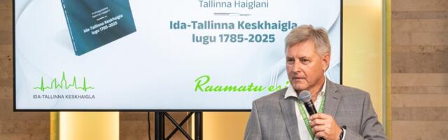 GALERII: Ida-Tallinna keskhaigla esitles juubeliraamatut