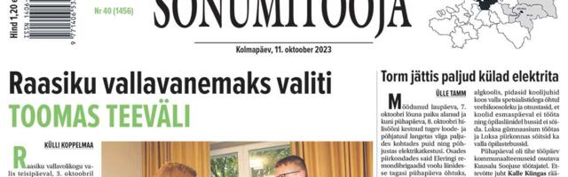 Sõnumitoojas 11. oktoobril