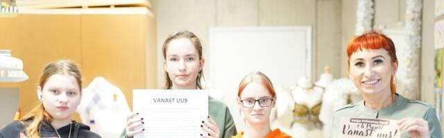 Valga Priimetsa Kooli 8 b klass korraldab käsitöö projektõppe „Vanast uus“ raames kappi seisma jäänud T-särkide kogumise