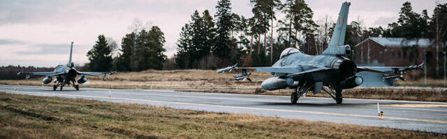 Liitlaste lennuvahendid harjutavad Eesti õhuruumis