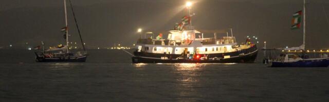 VIDEO | Greta Thunbergi vedanud Gaza abilaeval puhkes pärast väidetavat droonirünnakut tulekahju