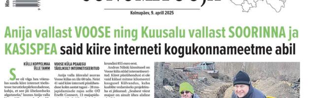 Sõnumitoojas 9. aprillil