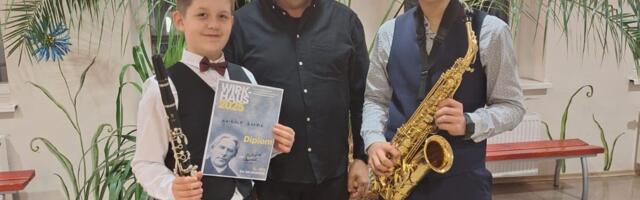 FOTOD: Järvamaa muusikakoolide õpilased osalesid vaskpillimängijate konkursil