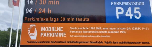 Viimsilasi nörritavad 40-eurosed parkimistrahvid poodide juures