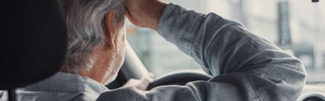 Eakas roolis, sõiduk kraavis?