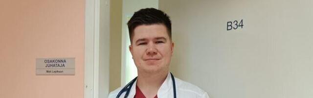 Valga haigla siseosakonda asus juhtima noor doktor Mati Lepikson