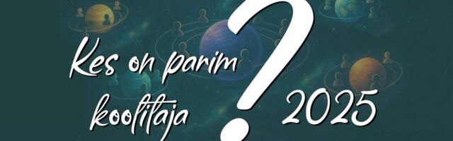 Tunnusta koolitajat, kes on tänavu eriliselt silma või hinge jäänud!