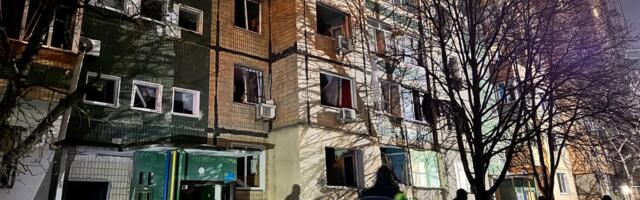 DELFI UKRAINAS | Videoreportaaž raketirünnaku paigast. Seekord läks hästi, vaid viis haavatut