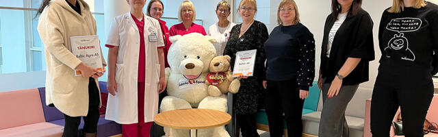 Selveri heategevuskampaaniaga „Koos on kergem” koguti Tartu Ülikooli Kliinikumi Lastefondile 14 000 eurot