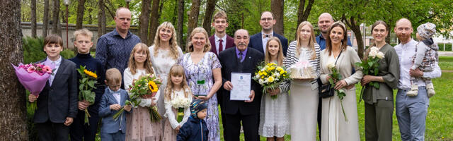 Võru maakonna aasta ema on Ülle Ermel