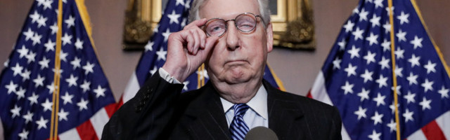 USA senati vabariiklaste juht Mitch McConnell õnnitles Bidenit presidendivalimiste võidu puhul