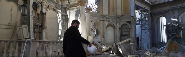„See on barbaarsus.“ Odessa katedraali pommitamine ajas raevu nii preestrid kui ka venekeelse linnapea