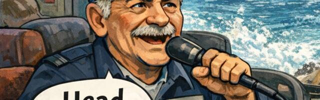 Följeton. Kord peaminister ja regionaalminister sõitsid bussiga