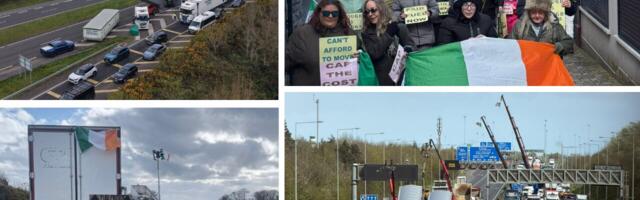 Protestid Iirimaal: kütusehindade vastu meelt avaldatakse juba viiendat päeva