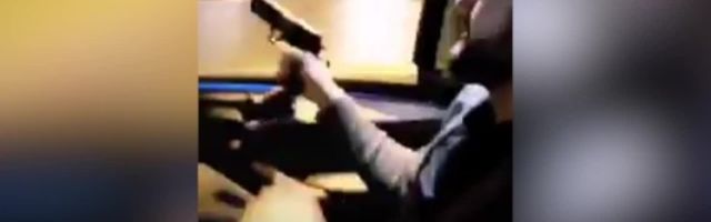 VIDEO | Isa Khalilov paugutab oma auto tagaistmelt. Just see video Laagna mõrtsukjuhist jõudis pärast avariid ka politseini