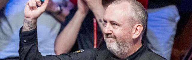 Maailma esinumbri konkurentsist lükanud ja ajalugu teinud vanameister Mark Williams jõudis snuukri MM-il finaali