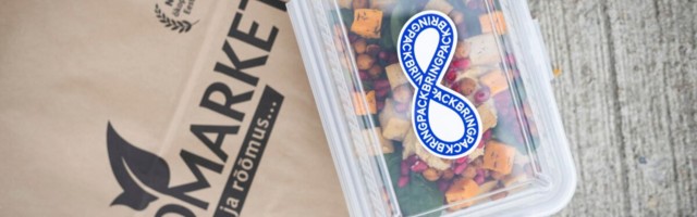 Balti Jaama Turul testitakse toidupakendite ringlusteenust