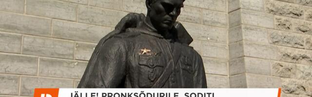 Reporter: Jälle! Pronkssõdurile soditi "Slava Ukraini"