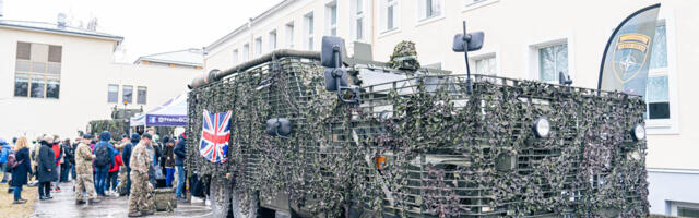 Galerii: Briti sõdurid külastasid Rapla Kesklinna kooli