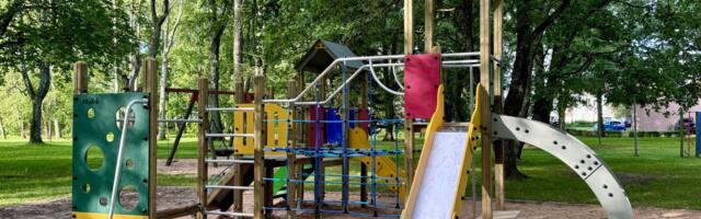 Tõrva vallas on valminud kaks olulist mänguväljakute arendust