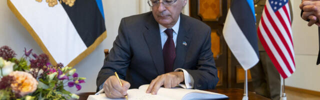 USA konservatiivne suursaadik Pipko andis üle oma volikirjad, meie meedia jättis see külmaks