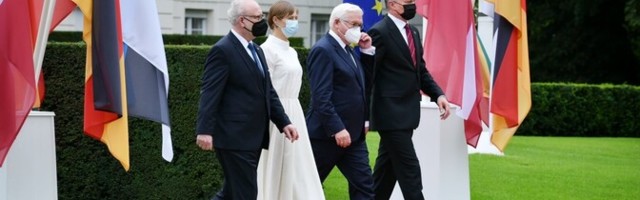 German president supports Baltic states, 'you are not alone'