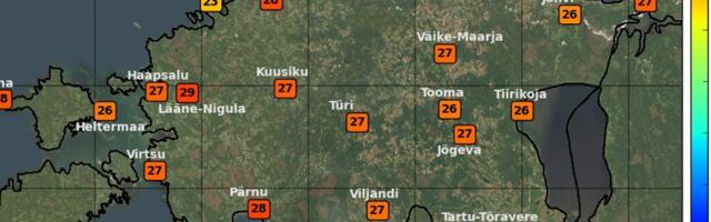 Kuuma õhumassi tõttu purunes mitu septembri soojarekordit