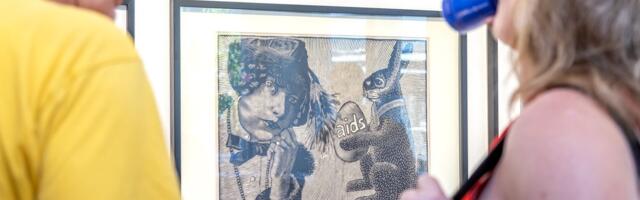 FOTOD | Seks, aids, Coca-Cola, hullud 1990ndad ja oksjonid. Pärnus avati järjekordne kunstisuvi