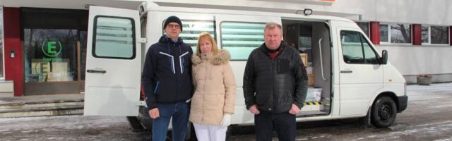 Lääne-Tallinna Keskhaigla saatis Ukraina poole teele auto koos meditsiinitarvikutega