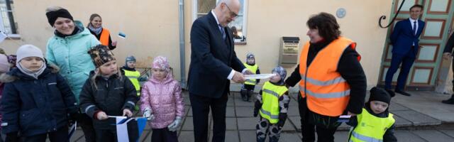 Haapsalu mudilased kohtusid presidendiga