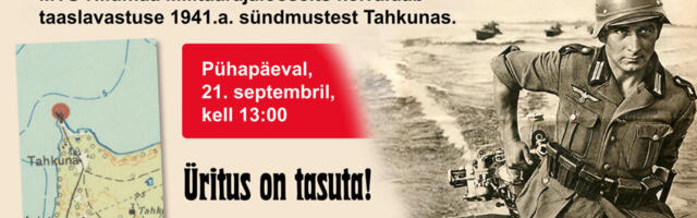 HIIUMAA VALLUTAMINE 1941 | Tahkunas lavastatakse II maailmasõja lahing