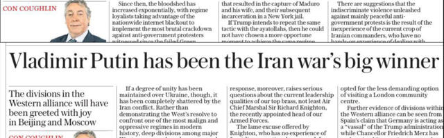 Jahmatav areng: tuleb välja, et Iraani sõja toetajad on putinistid