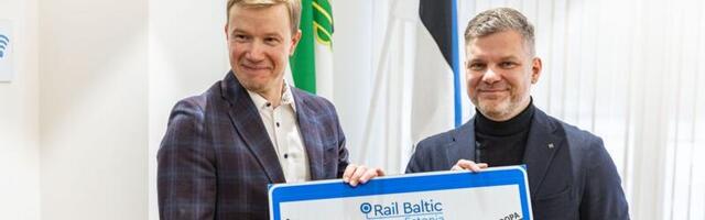 FOTOD ⟩ Rail Baltic Estonia sõlmis rekordilise lepingu