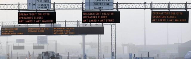 Tallinna Sadam loodab Soome seisanud hiidstreigist lisatulu