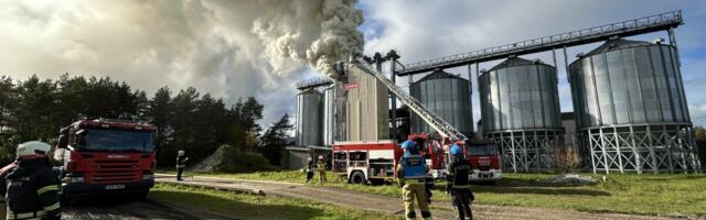 Läänemaal Kirimäe külas süttis kuivati