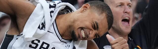 San Antonio Spurs näitas võimu, Wembanyama säras kaksikduubliga
